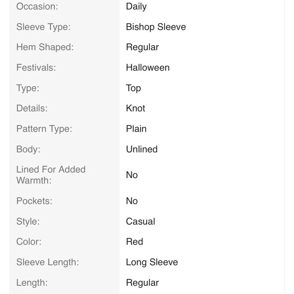 SHEIN Red Tie-Front Blouse Size 1X - Picture 3 of 10